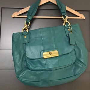 Coach handbag - teal